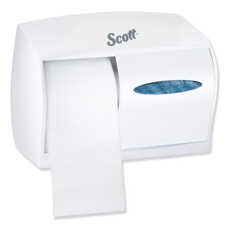 SCOTT Essential Coreless SRB Tissue Dispenser, 11 1/10 x 6 x 7 5/8, White 09605